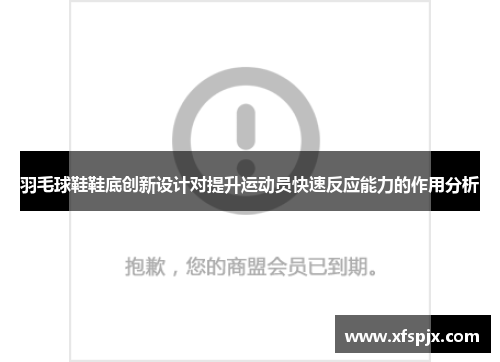 羽毛球鞋鞋底创新设计对提升运动员快速反应能力的作用分析